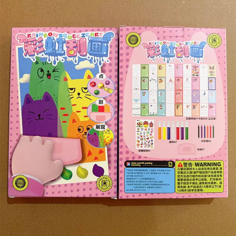 Rainbow Dot Painting Art Kit |š„FLAT 50% SAVINGš„