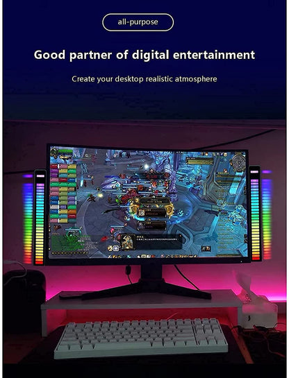 SOUND ACTIVATED RGB LIGHT BAR